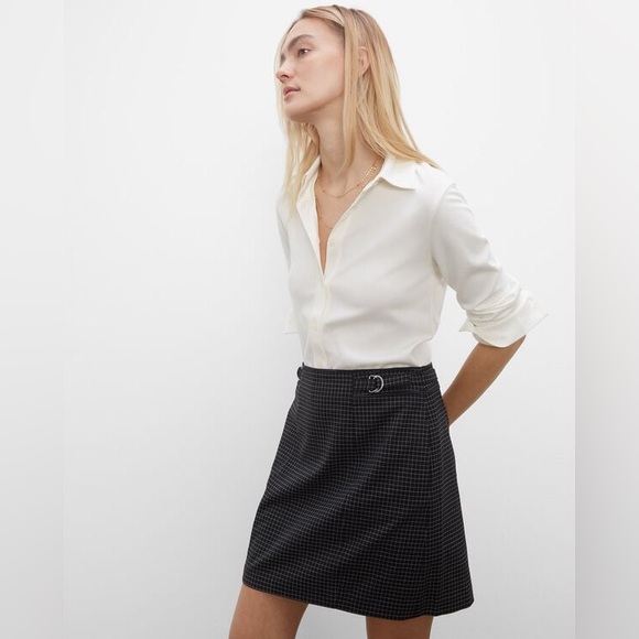 Club Monaco D-Ring Mini Skirt - Picture 6 of 6